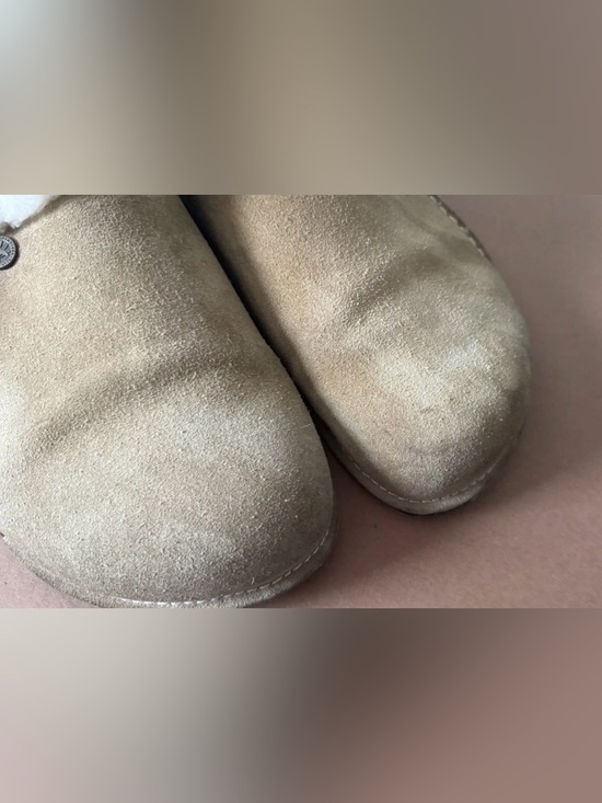 Birkenstock Zermatt Premium Clogs Slippers Shearling Size 42/ M9 /L11 Mink Suede main image 6